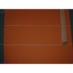 6 kusů bavlněných manžet - oranžová 12 cm x 43 cm