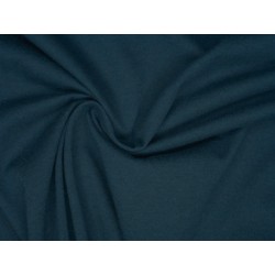 Bavlněný žerzej - jednolíc tmavě modrá