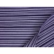 Žebrovaný elastický náplet - proužek fialová